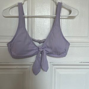 Women’s Xhilaration Pastel Purple Bikini Top -size Large
